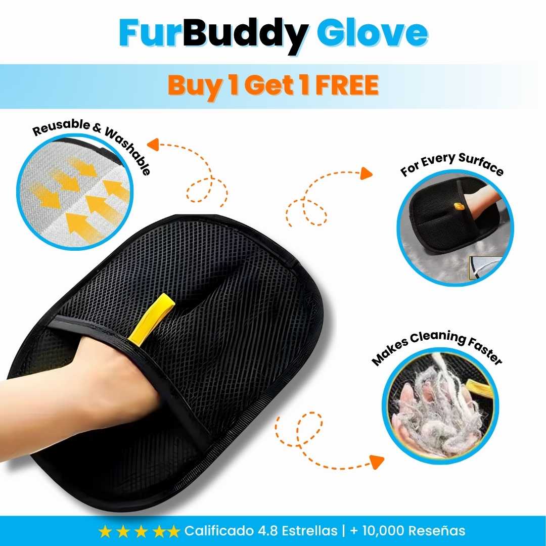 FurBuddy Glove - Guante Removedor de Pelos