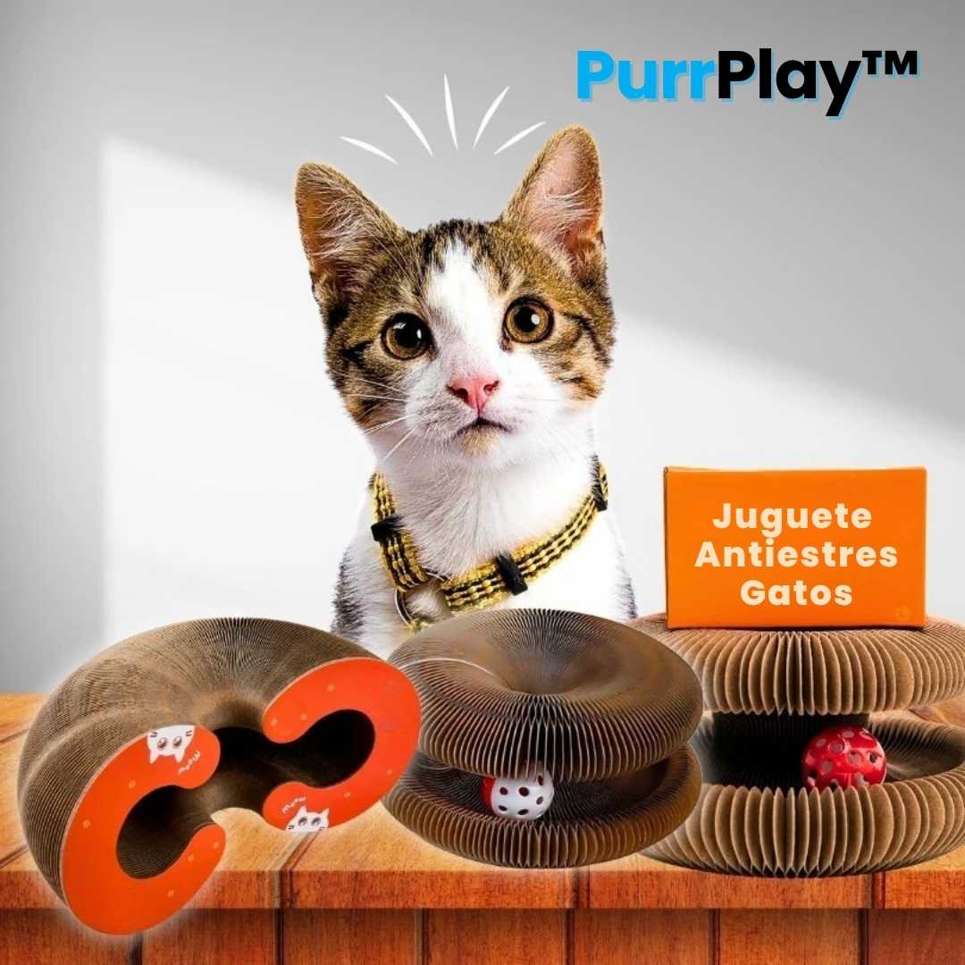PurrPlay™ Rascador Modular Antiestrés
