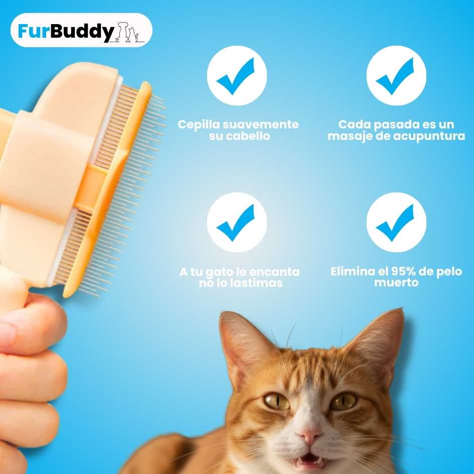 FurFlow™ Cepillo Sin Tirones Sin Dolor
